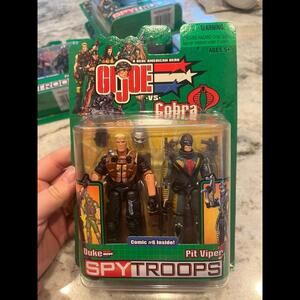 G.I.Joe Vs Cobra  Hasbro Duke Pit Viper Spy Troops‎ Comic 2003